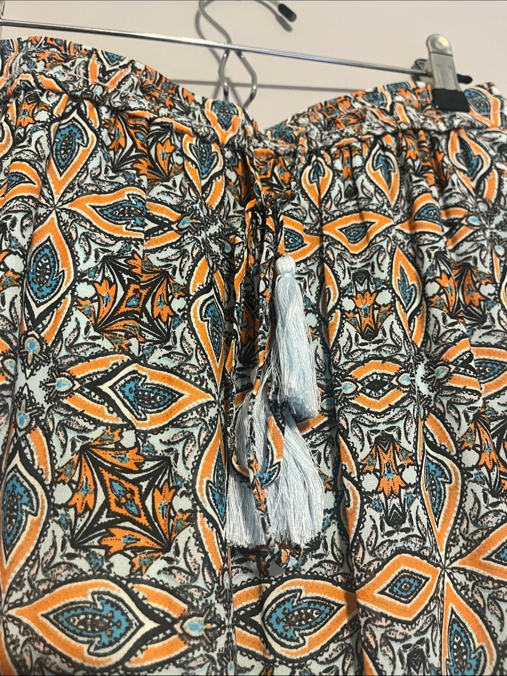 LOFT Paisley Boho Skirt XS
